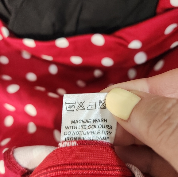 Lindy Bop Red Polka Dot Retro Women's Top, Size 18 - Picture 5 of 8